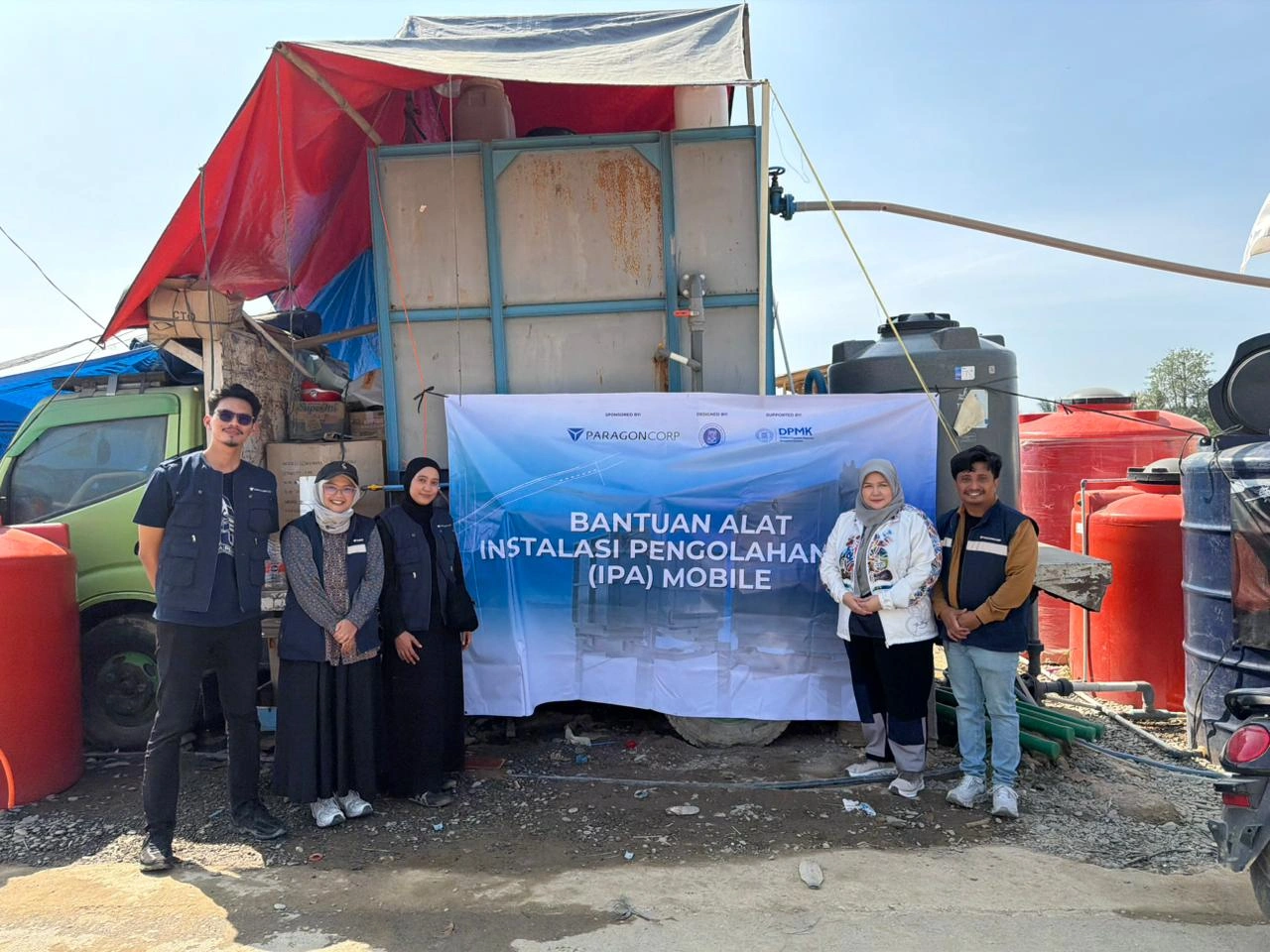 Contoh ukuran spanduk untuk program CSR