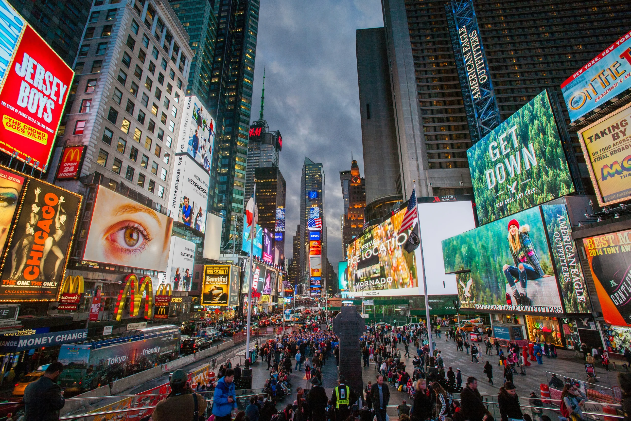 Videotron outdoor di New York Times Square